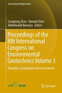 Immagine di copertina: Proceedings of the 8th International Congress on Environmental Geotechnics Volume 3 9789811322266