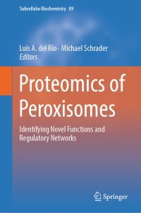 Cover image: Proteomics of Peroxisomes 9789811322327