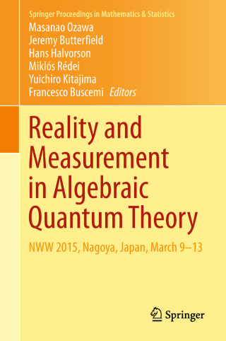 Titelbild: Reality and Measurement in Algebraic Quantum Theory 9789811324864