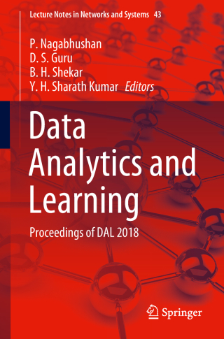 Imagen de portada: Data Analytics and Learning 9789811325137