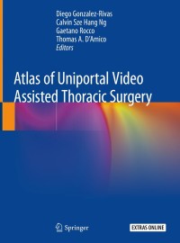 صورة الغلاف: Atlas of Uniportal Video Assisted Thoracic Surgery 9789811326035