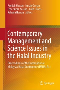 Cover image: Contemporary Management and Science Issues in the Halal Industry 9789811326752