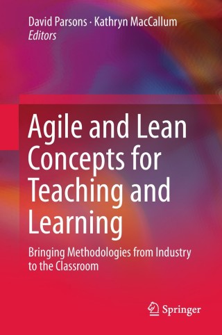 Cover image: Agile and Lean Concepts for Teaching and Learning 9789811327506
