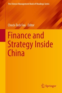 Cover image: Finance and Strategy Inside China 9789811328404