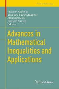 Cover image: Advances in Mathematical Inequalities and Applications 9789811330124