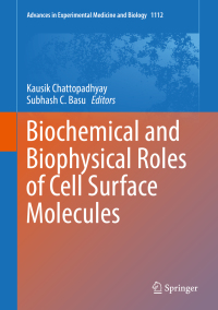 Cover image: Biochemical and Biophysical Roles of Cell Surface Molecules 9789811330643
