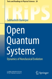 Cover image: Open Quantum Systems 9789811331817