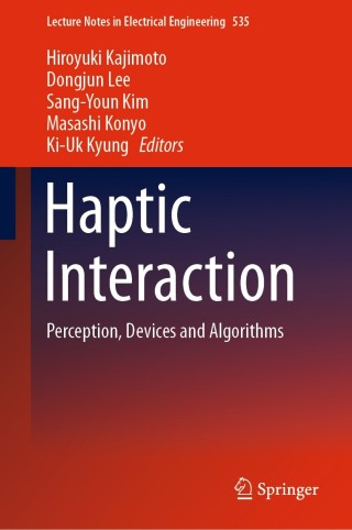 Immagine di copertina: Haptic Interaction 9789811331930