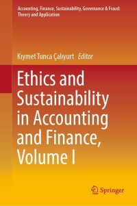 Omslagafbeelding: Ethics and Sustainability in Accounting and Finance, Volume I 9789811332029