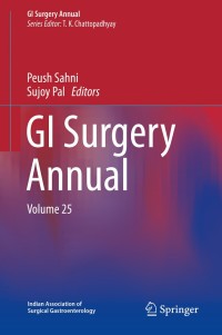 Imagen de portada: GI Surgery Annual 9789811332265