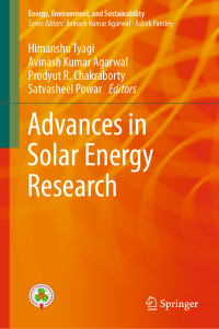 Immagine di copertina: Advances in Solar Energy Research 9789811333019