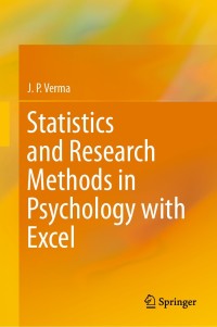 Imagen de portada: Statistics and Research Methods in Psychology with Excel 9789811334283