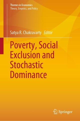 表紙画像: Poverty, Social Exclusion and Stochastic Dominance 9789811334313