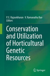 表紙画像: Conservation and Utilization of Horticultural Genetic Resources 9789811336683
