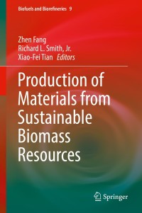 صورة الغلاف: Production of Materials from Sustainable Biomass Resources 9789811337673