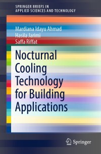 Titelbild: Nocturnal Cooling Technology for Building Applications 9789811358340