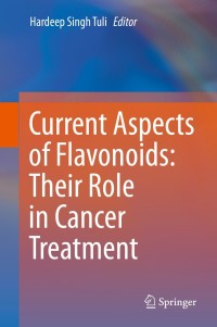 Imagen de portada: Current Aspects of Flavonoids: Their Role in Cancer Treatment 9789811358739