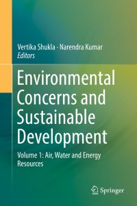 Cover image: Environmental Concerns and Sustainable Development 9789811358883