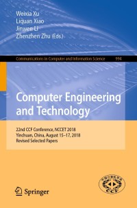 Omslagafbeelding: Computer Engineering and Technology 9789811359187