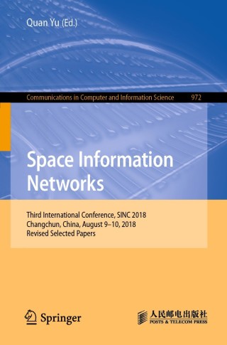 Cover image: Space Information Networks 9789811359361