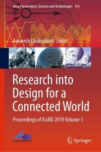 Cover image: Research into Design for a Connected World 9789811359736