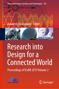 Imagen de portada: Research into Design for a Connected World 9789811359767