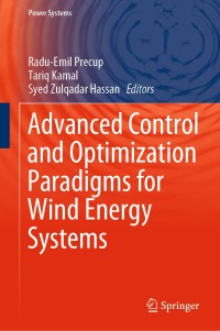 Imagen de portada: Advanced Control and Optimization Paradigms for Wind Energy Systems 9789811359941