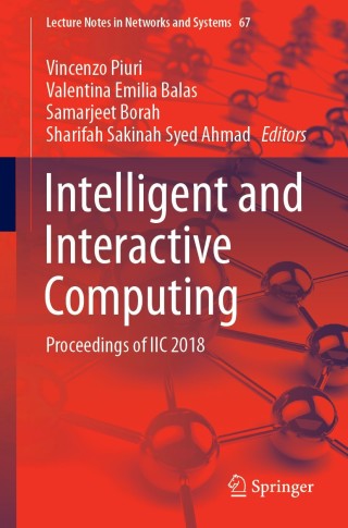 Titelbild: Intelligent and Interactive Computing 9789811360305
