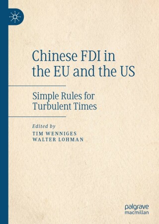 Cover image: Chinese FDI in the EU and the US 9789811360701