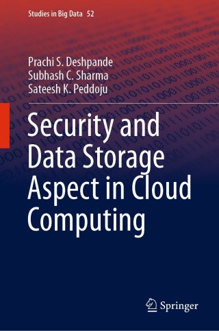 Imagen de portada: Security and Data Storage Aspect in Cloud Computing 9789811360886