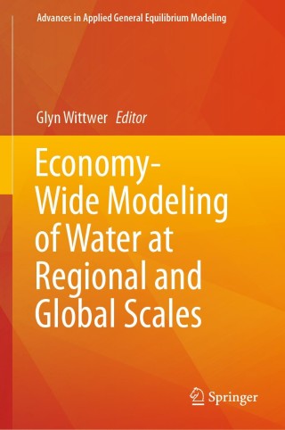 Omslagafbeelding: Economy-Wide Modeling of Water at Regional and Global Scales 9789811361005