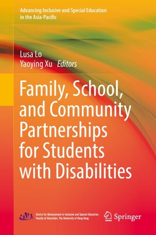 表紙画像: Family, School, and Community Partnerships for Students with Disabilities 9789811363061