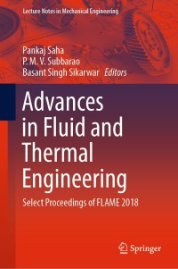Cover image: Advances in Fluid and Thermal Engineering 9789811364150