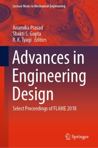 Cover image: Advances in Engineering Design 9789811364686