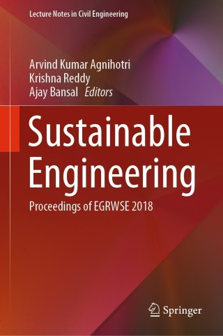 Cover image: Sustainable Engineering 9789811367168