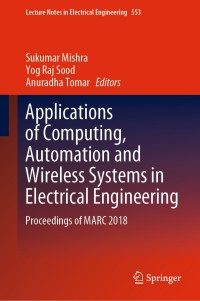 Cover image: Applications of Computing, Automation and Wireless Systems in Electrical Engineering 9789811367717