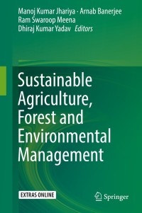 صورة الغلاف: Sustainable Agriculture, Forest and Environmental Management 9789811368295