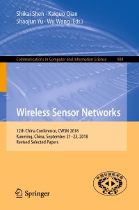 表紙画像: Wireless Sensor Networks 9789811368332