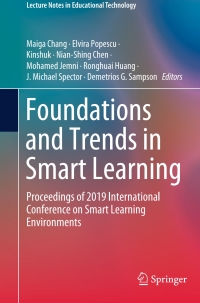 Imagen de portada: Foundations and Trends in Smart Learning 9789811369070