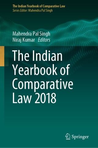 Cover image: The Indian Yearbook of Comparative Law 2018 9789811370519