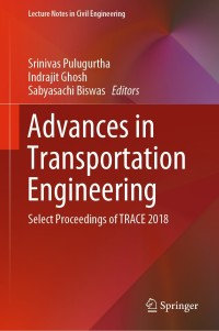 Cover image: Advances in Transportation Engineering 9789811371615