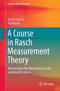Imagen de portada: A Course in Rasch Measurement Theory 9789811374951