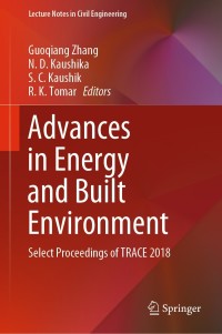 صورة الغلاف: Advances in Energy and Built Environment 9789811375569