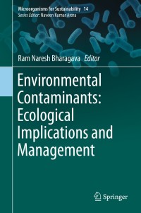 Imagen de portada: Environmental Contaminants: Ecological Implications and Management 9789811379031