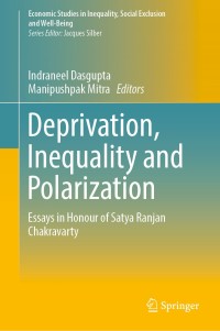 Imagen de portada: Deprivation, Inequality and Polarization 9789811379437