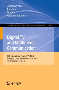 Cover image: Digital TV and Multimedia Communication 9789811381379