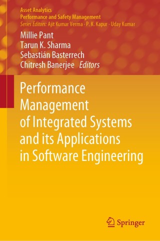Imagen de portada: Performance Management of Integrated Systems and its Applications in Software Engineering 9789811382529