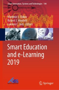 Cover image: Smart Education and e-Learning 2019 9789811382598