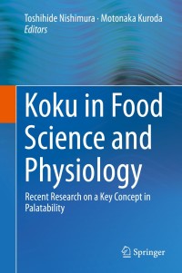 Cover image: Koku in Food Science and Physiology 9789811384523