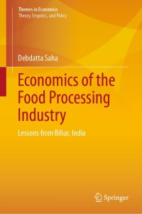 Imagen de portada: Economics of the Food Processing Industry 9789811385537
